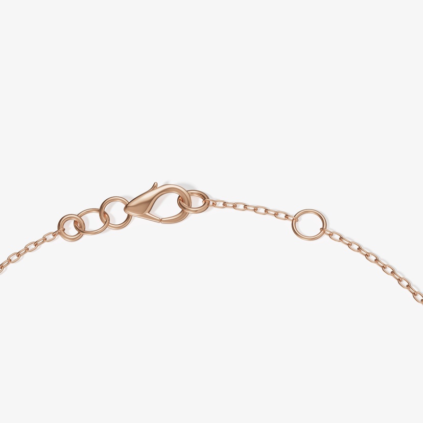 Brilliance 18k Rose Gold And Diamond Bracelet