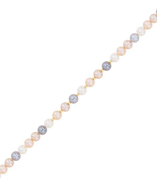 Mixed Pearl String Bracelet