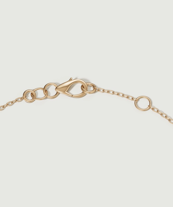 Lace Petite Yellow Gold Diamond Bracelet With Condensed Turquoise