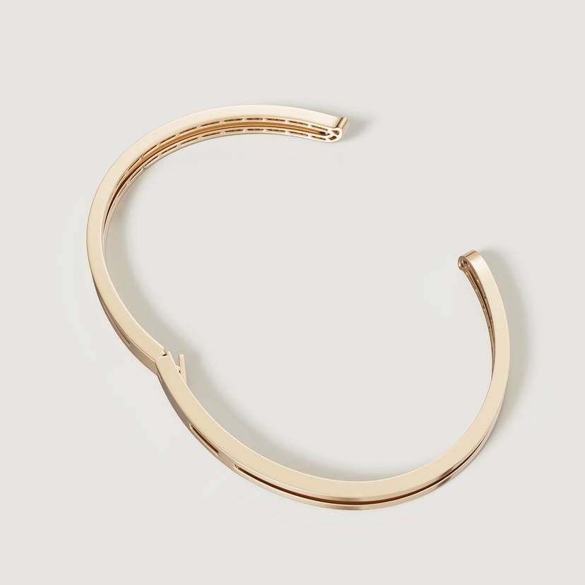 Eternal 18k Yellow Gold Diamond Bangle