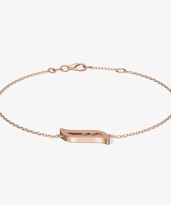 Brilliance 18k Rose Gold And Ruby Bracelet
