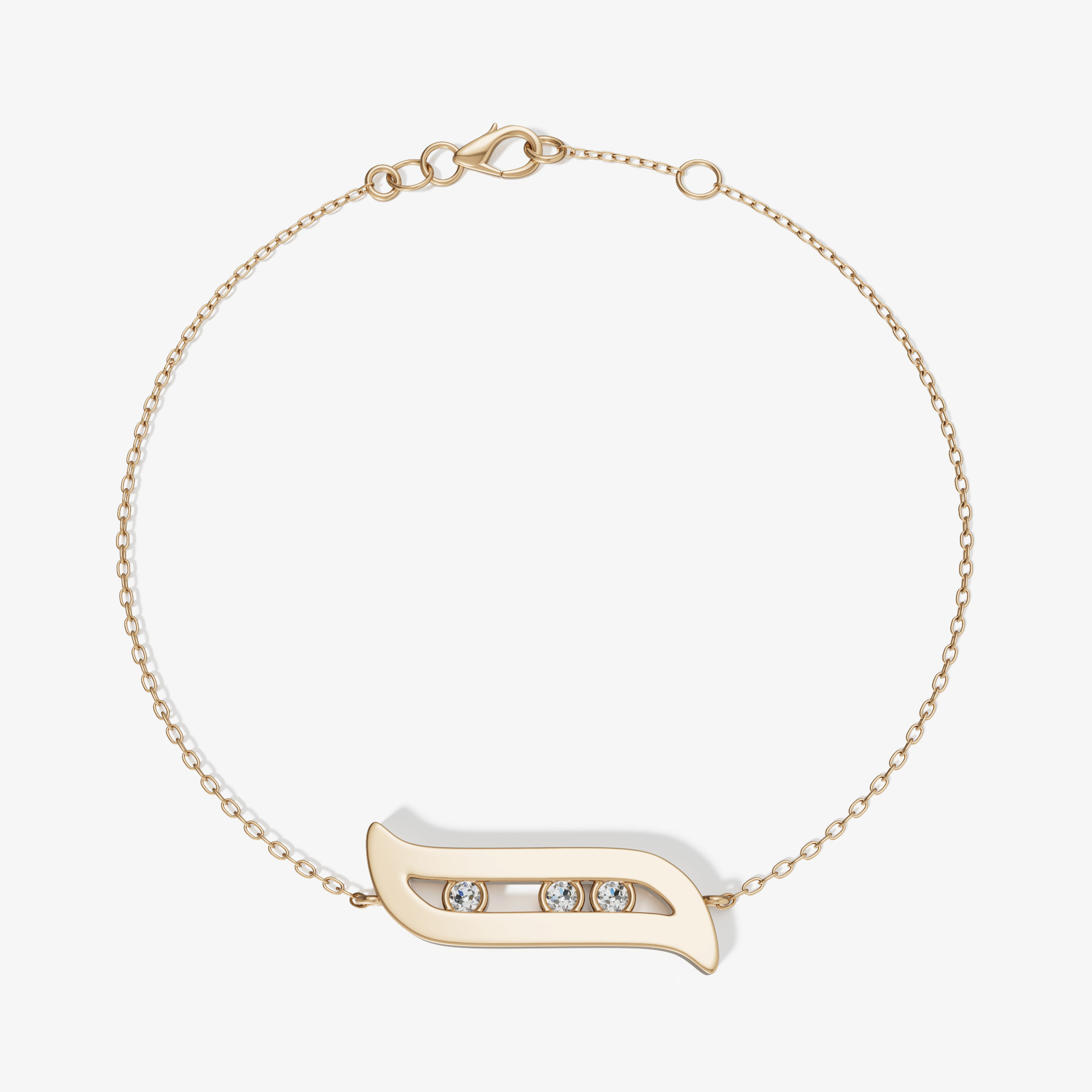 Brilliance Diamond Bracelet in 18K Yellow Gold