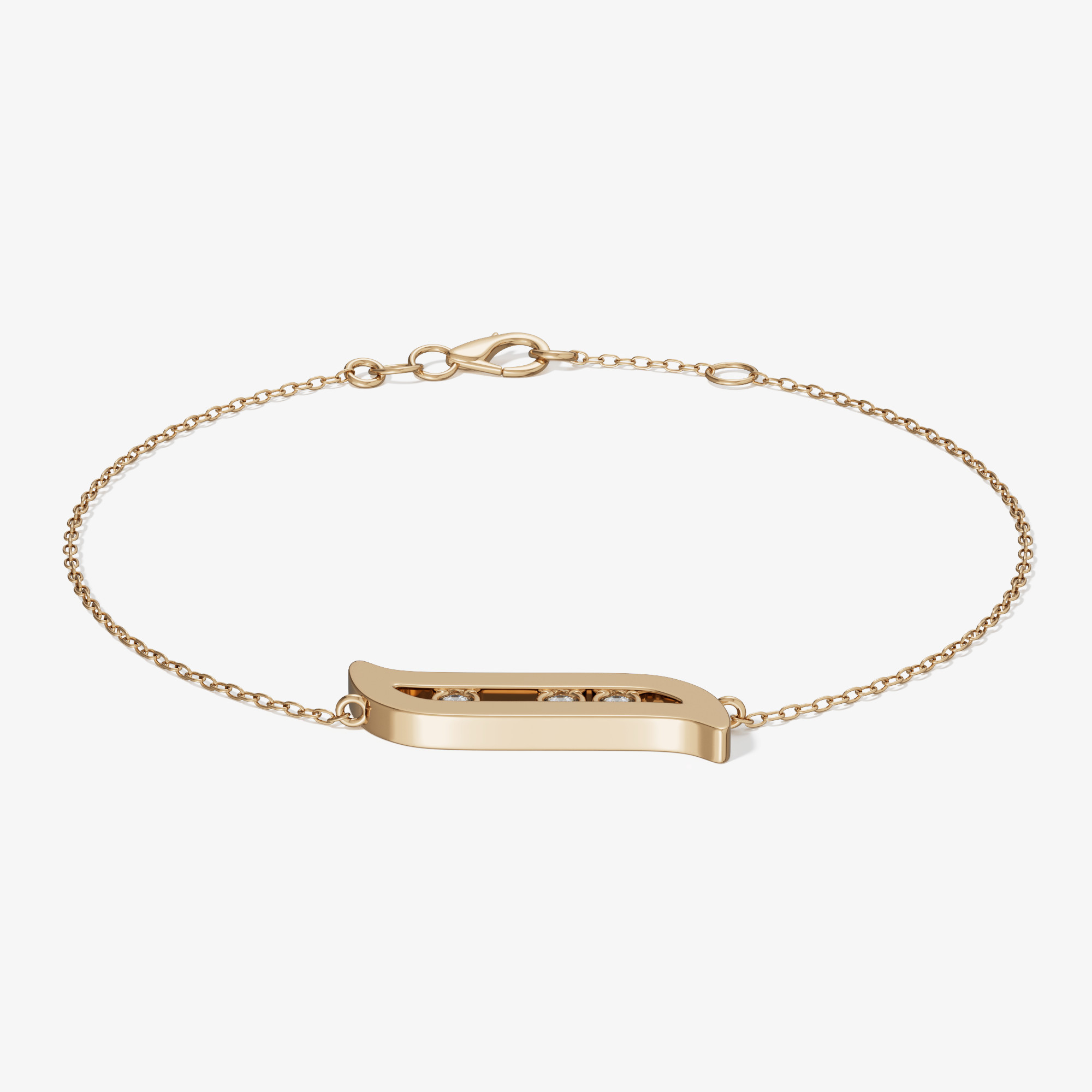 Brilliance Diamond Bracelet in 18K Yellow Gold