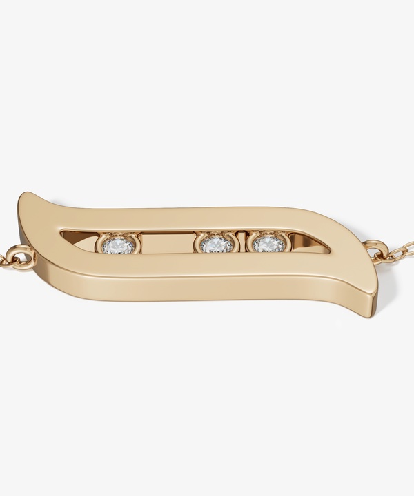 Brilliance 18k Yellow Gold And Diamond Bracelet