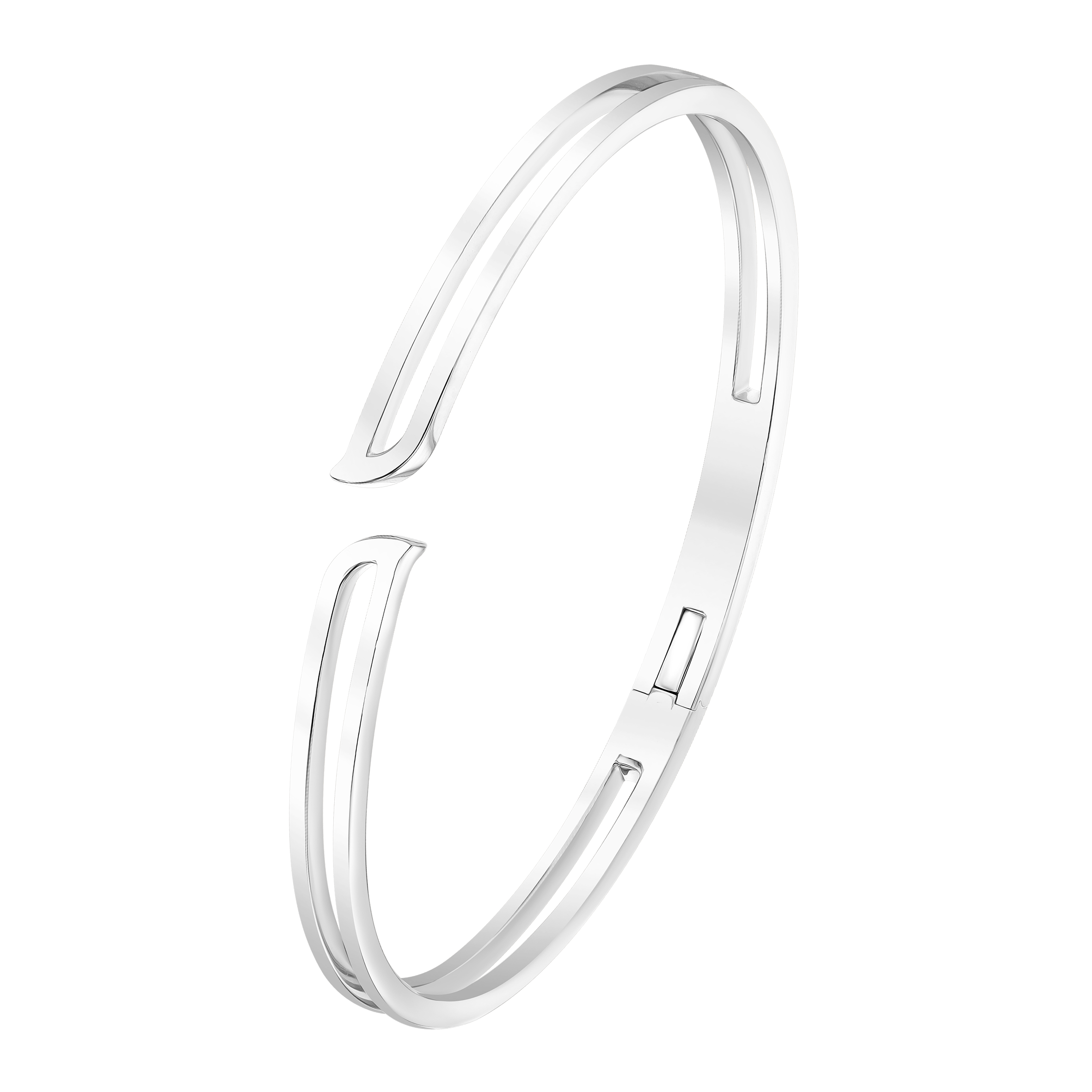White Gold Bangle