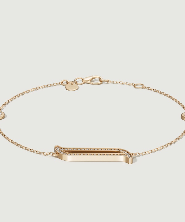 Eternal 18K Yellow Gold Diamond Bracelet