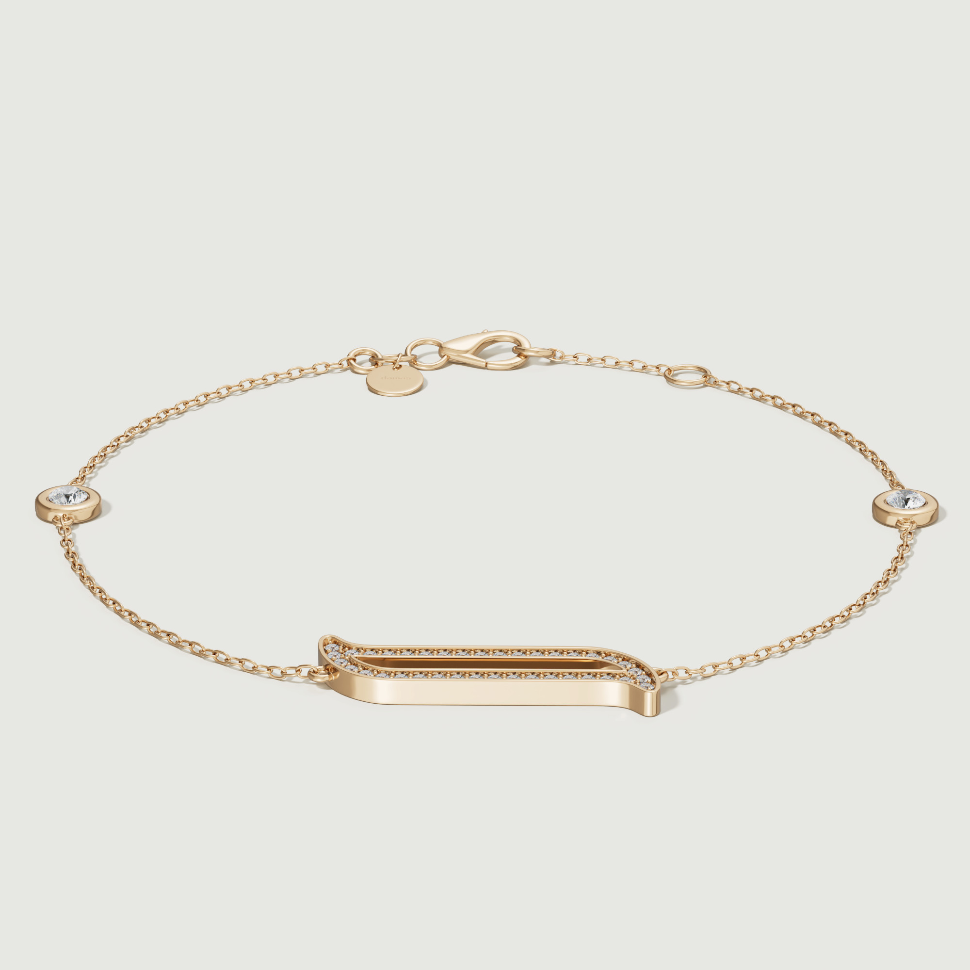 Eternal 18k Yellow Gold Diamond Bracelet