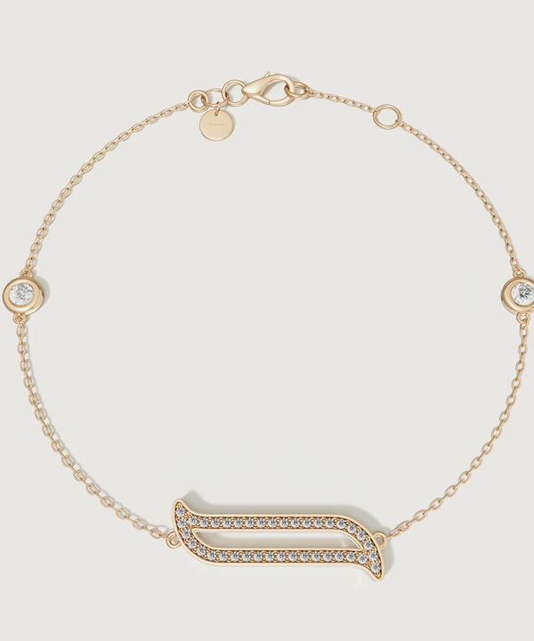 Eternal 18K Yellow Gold Diamond Bracelet
