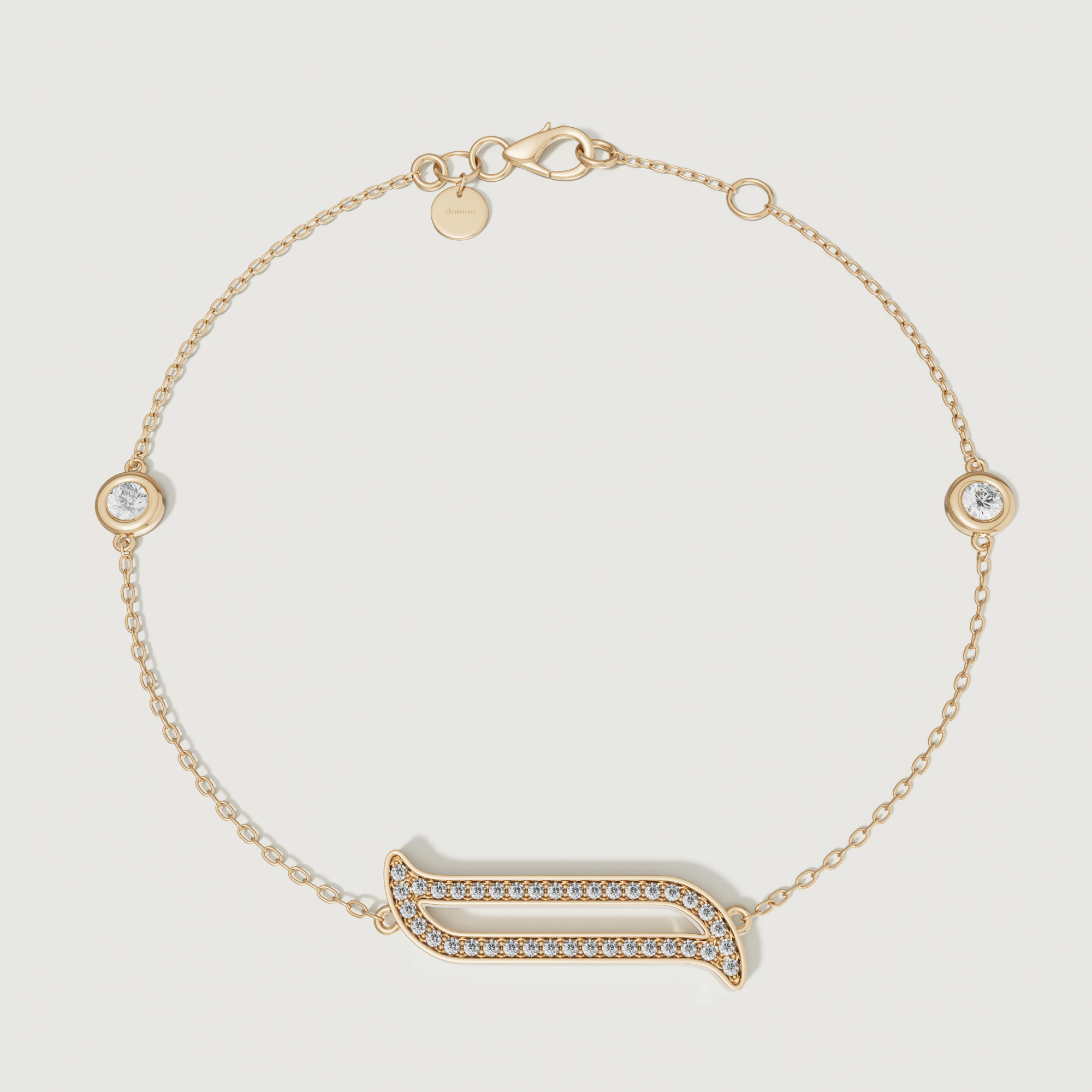 Eternal 18k Yellow Gold Diamond Bracelet