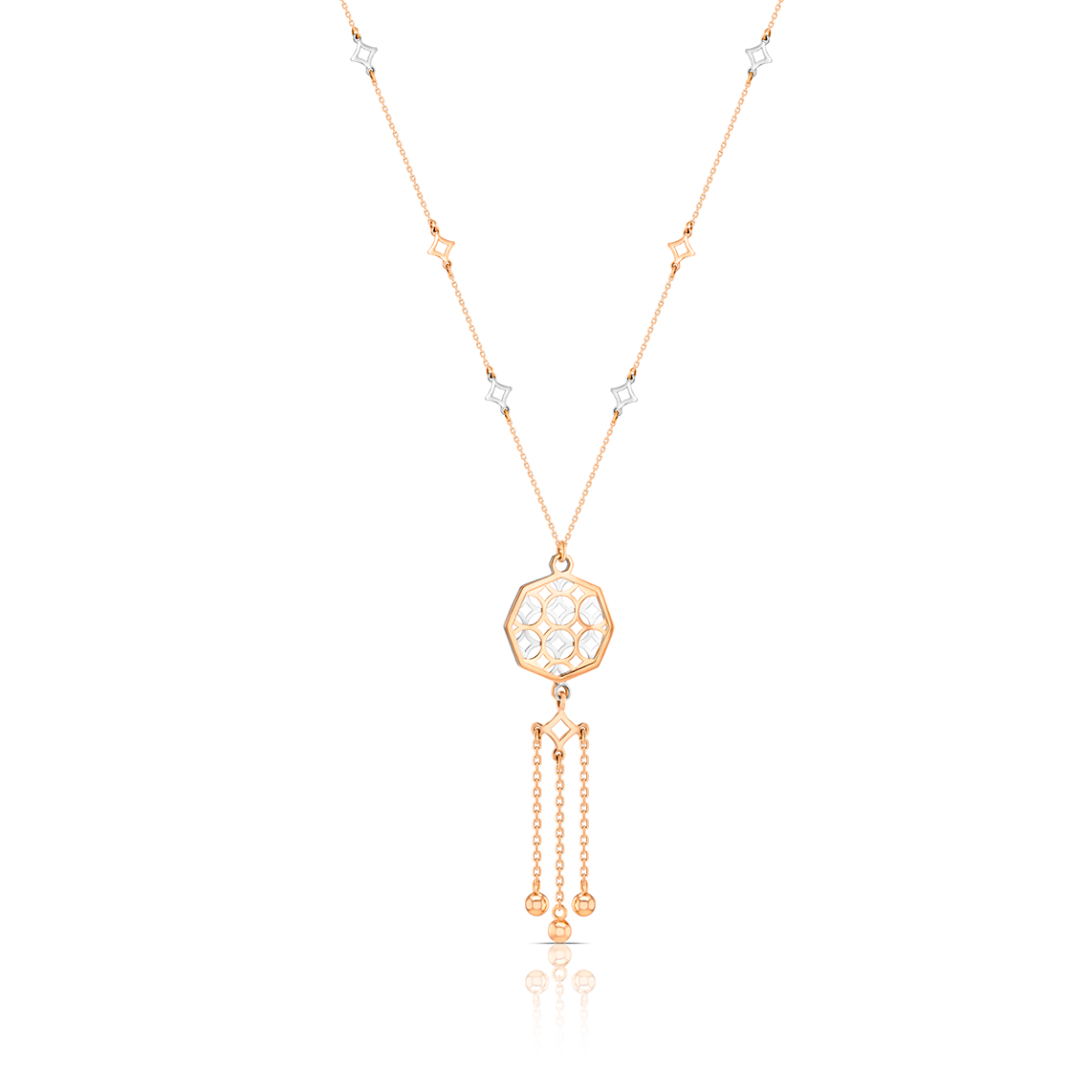 Al Qasr Necklace In 18K Gold