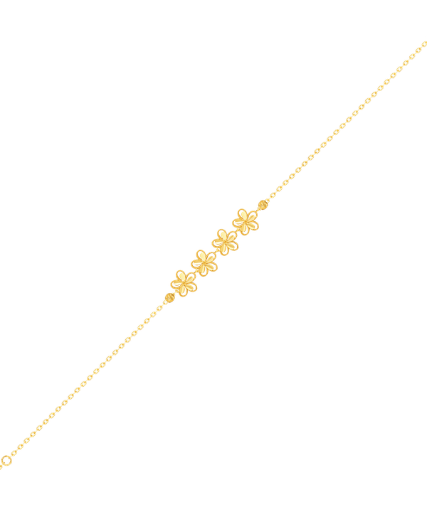 Anmol Floret 21k Gold Bracelet