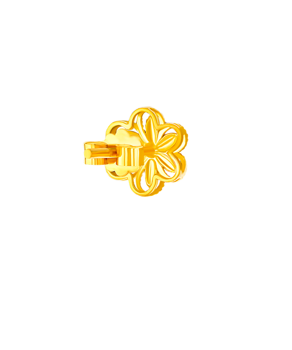 Floret Earring in 21K Yellow Gold