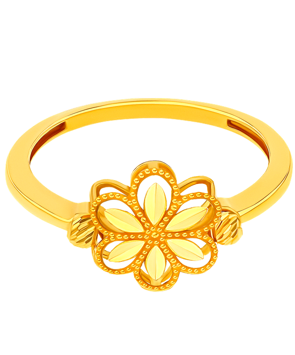 Floret Ring in 21K Yellow Gold