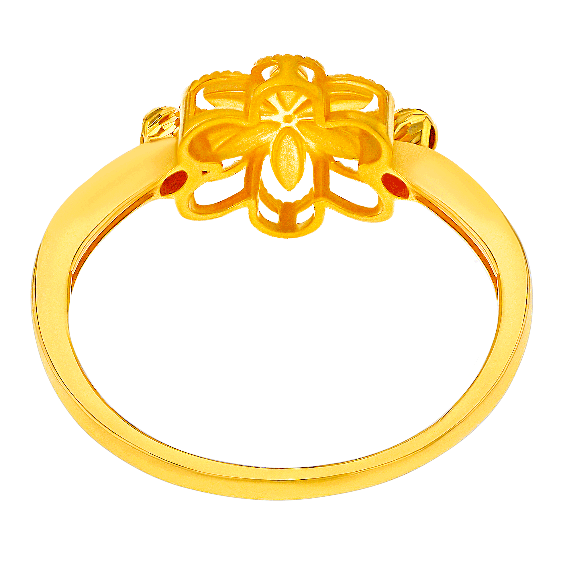 Floret Ring in 21K Yellow Gold