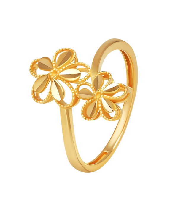 Floret Ring in 21K Yellow Gold