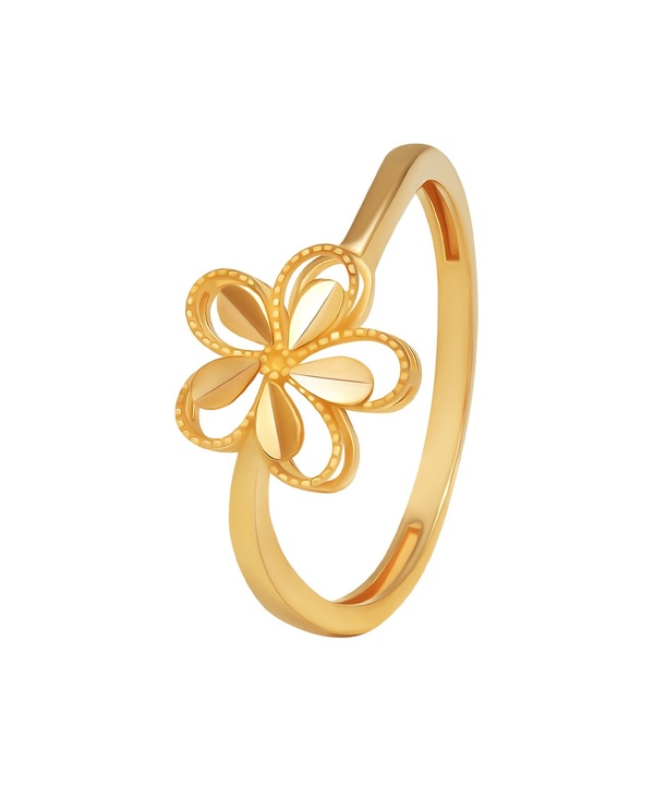 Floret Ring in 21K Yellow Gold
