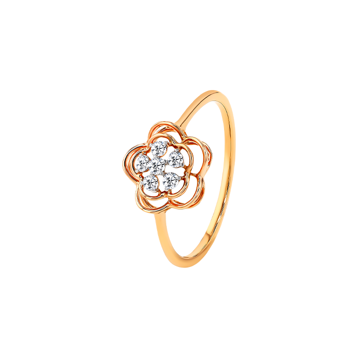 Diamond Ring In 18k Gold