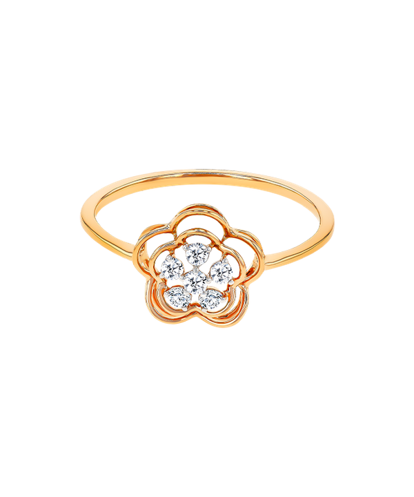 Diamond Ring In 18k Gold