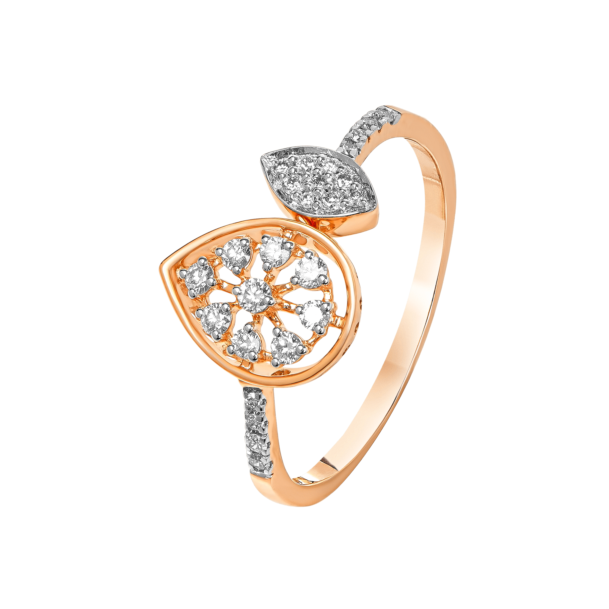 Diamond Ring In 18k Gold