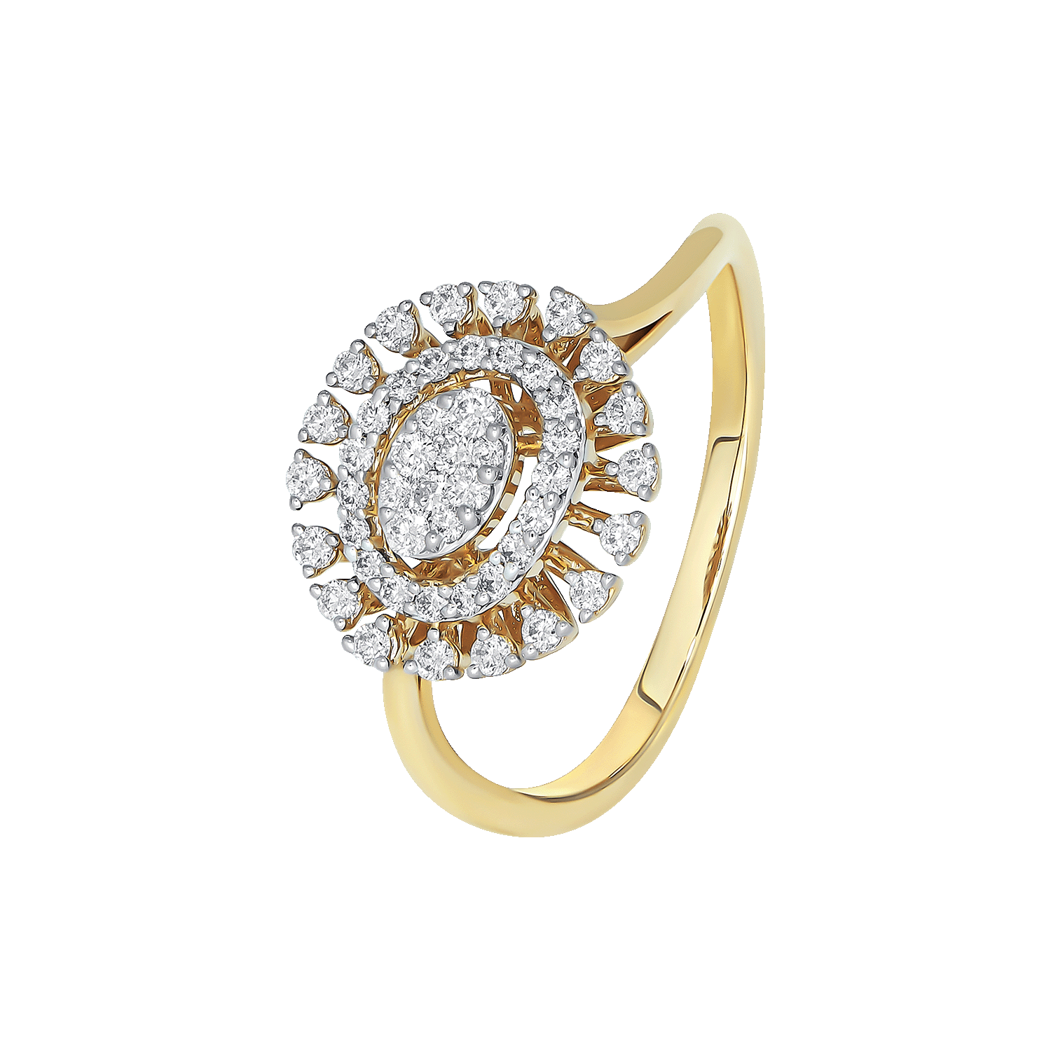 18k Gold Diamond Ring