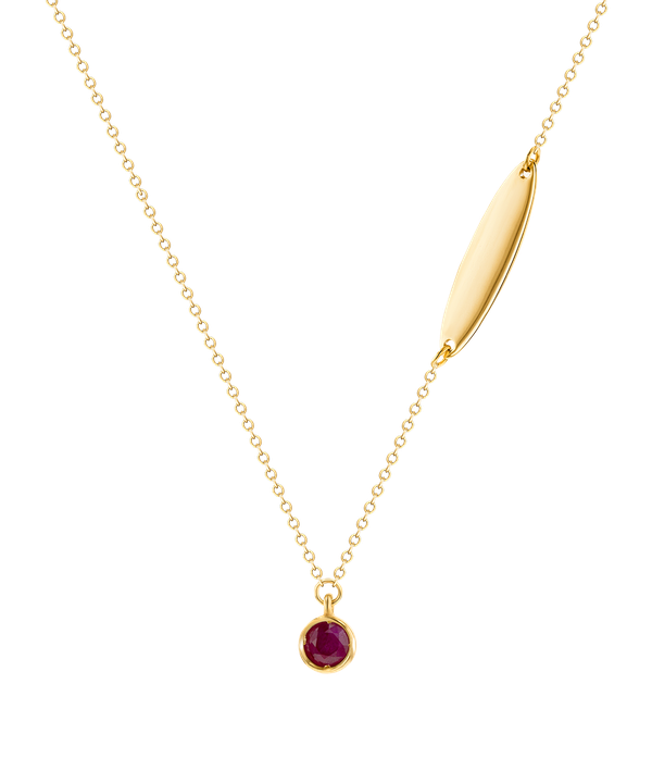 Children's Jewellery Ara Ruby July Birthstone Necklace