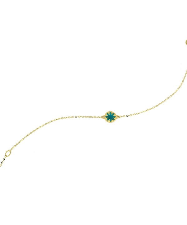 Dc Baby 18k Yellow Gold Bracelet