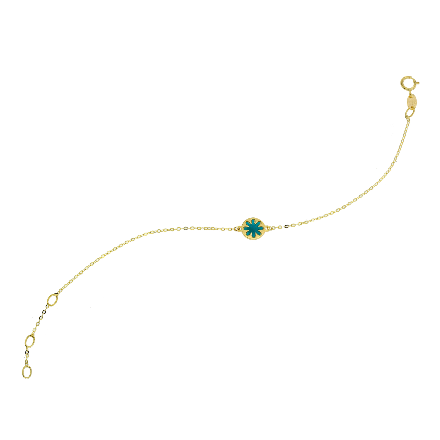 Dc Baby 18k Yellow Gold Bracelet
