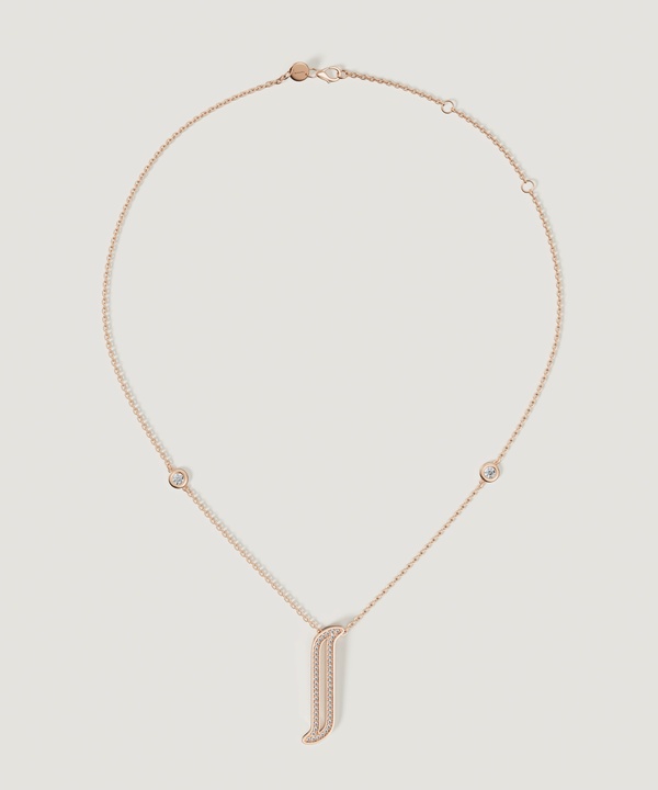 Eternal 18K Rose Gold Diamond Necklace