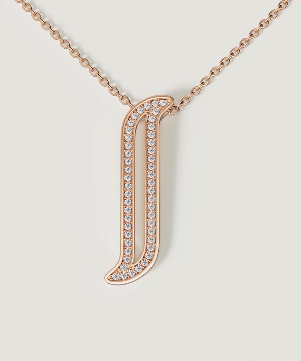 Eternal 18K Rose Gold Diamond Necklace