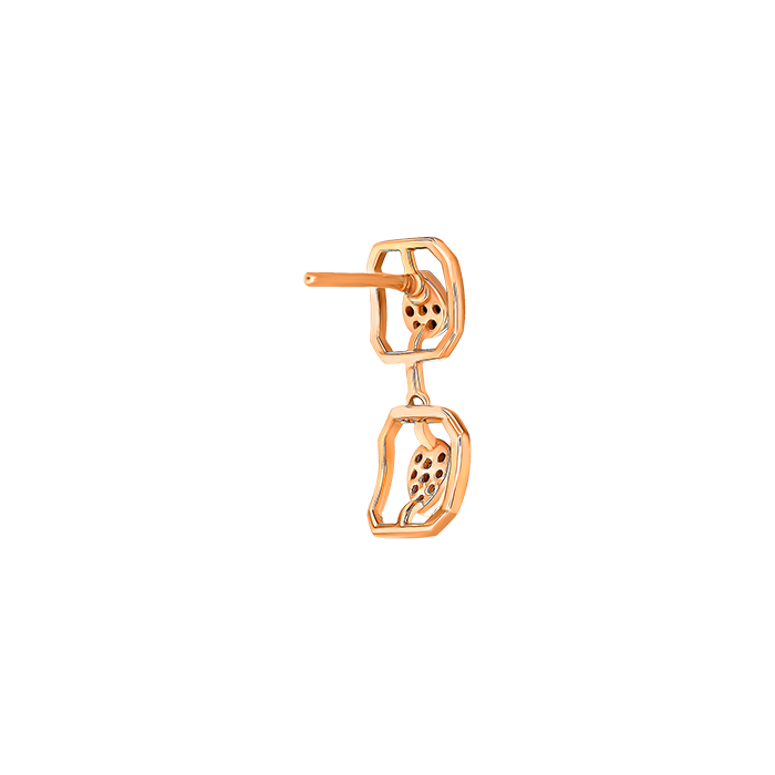 Diamond Necklace & Earring In 18k Gold