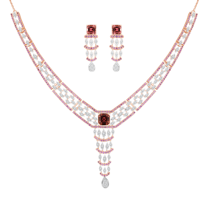 Necklace With Earrings