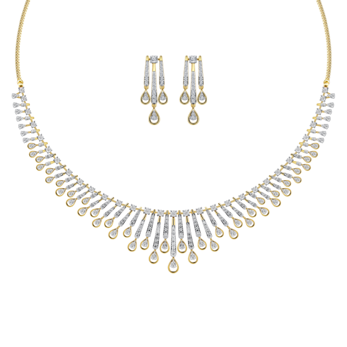 Necklace With Earrings