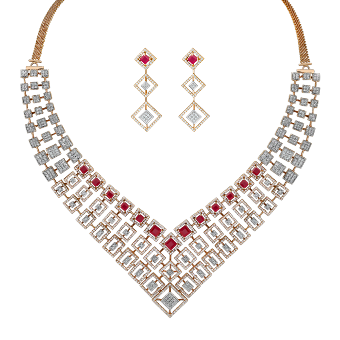 Necklace With Earrings