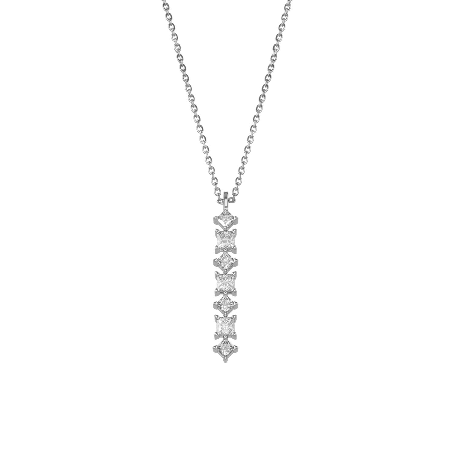 Aerial 18K Rose Gold Necklace