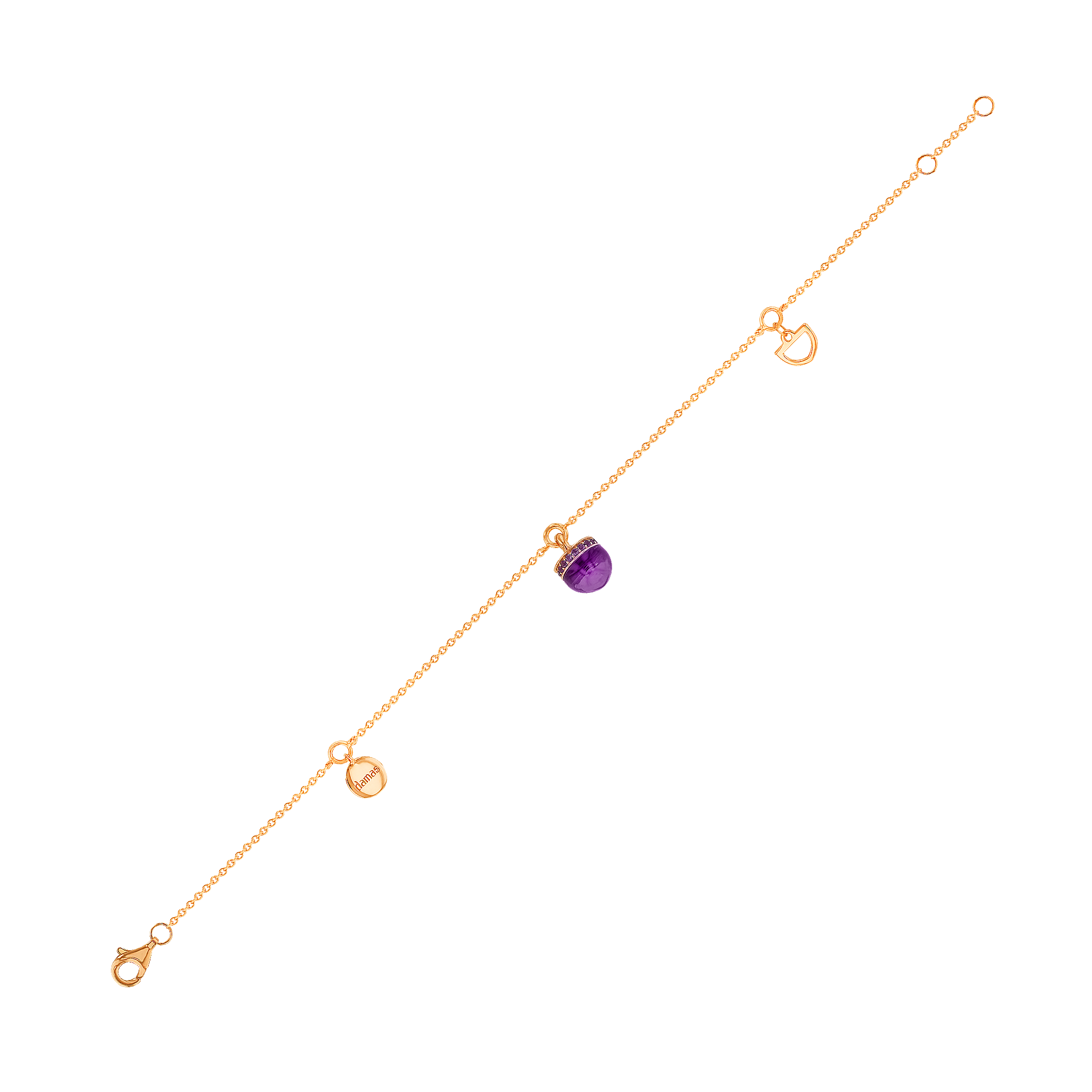 Nobel Amethyst Bracelet