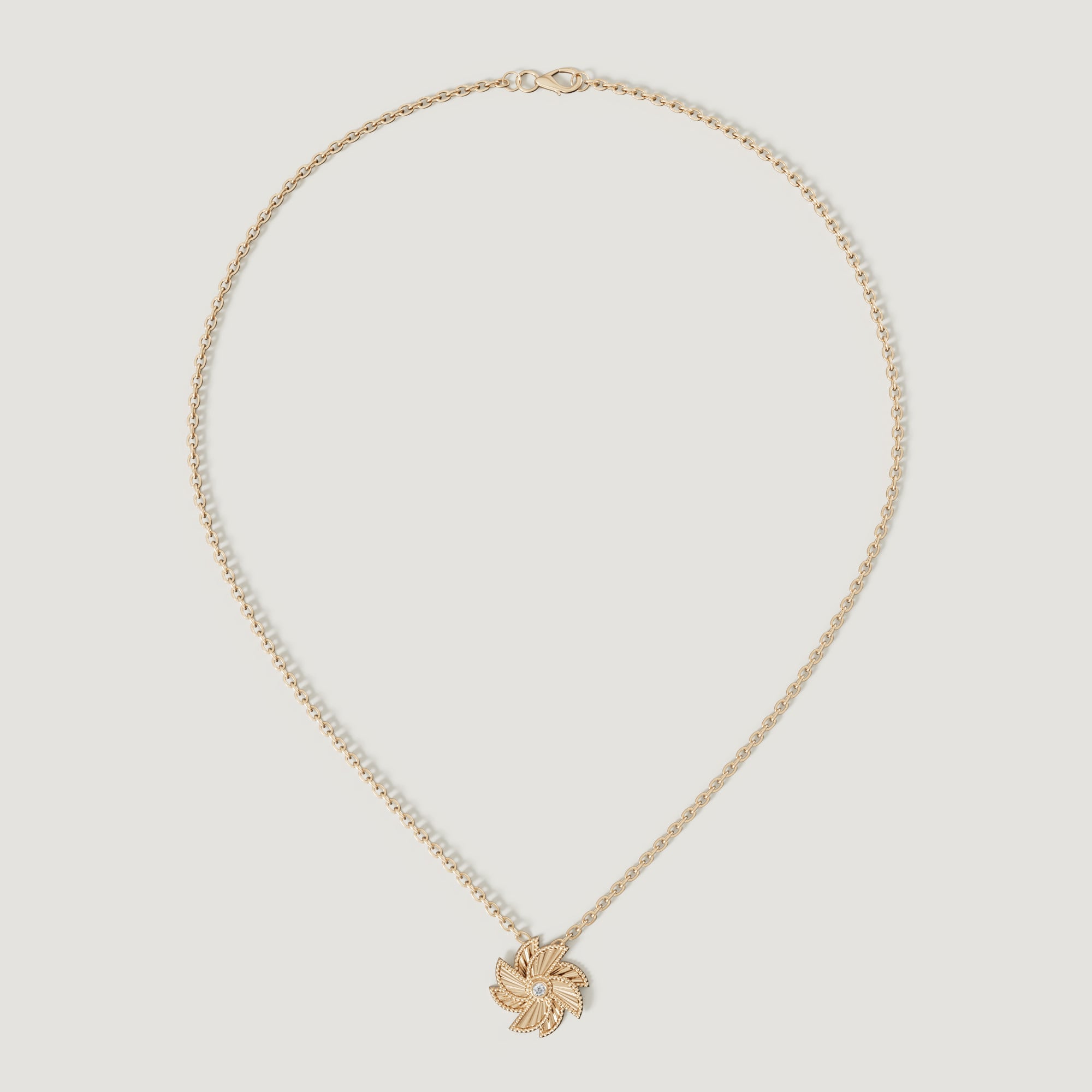 Bliss Diamond Necklace in 18K Yellow Gold