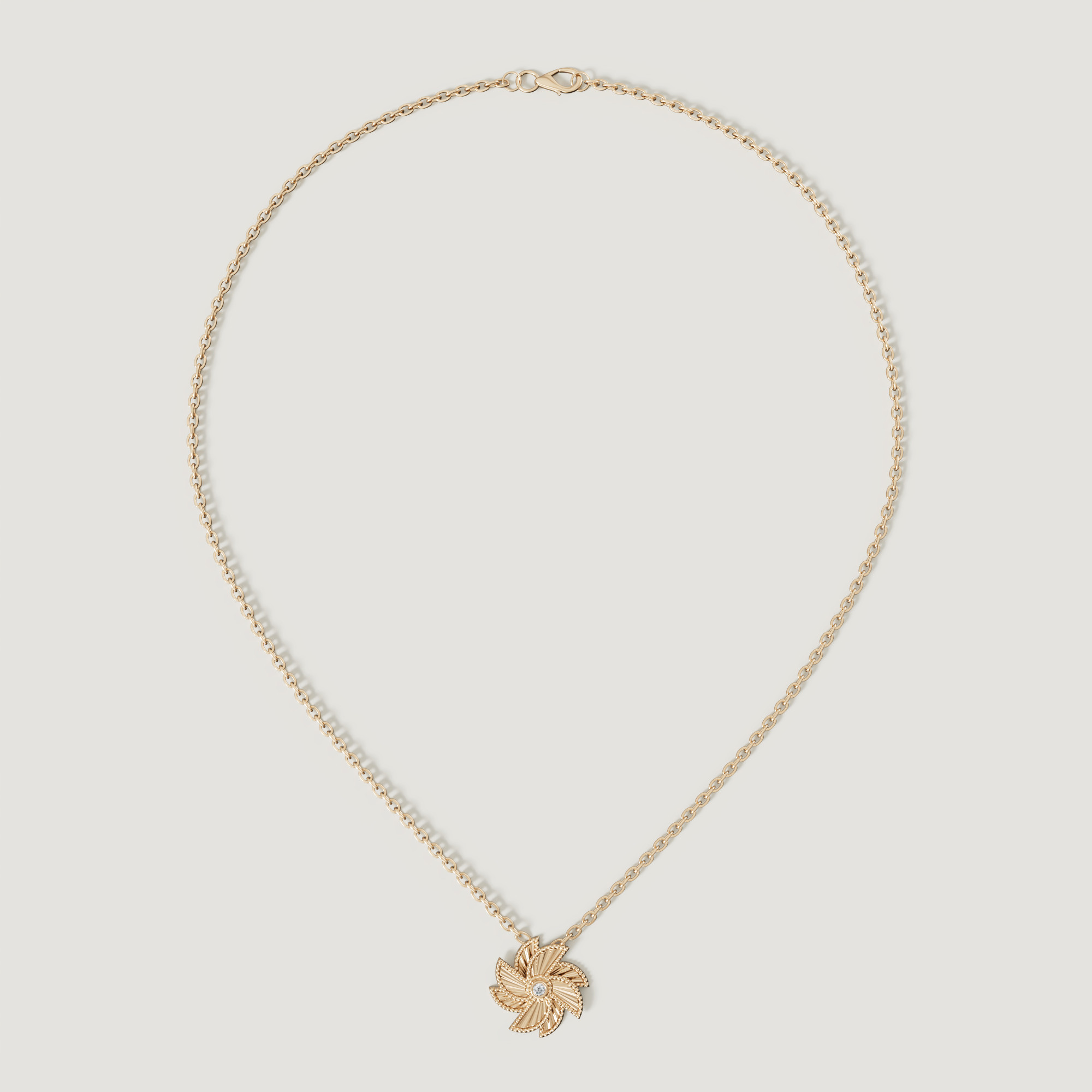 Bliss 18K Yellow Gold Diamond Necklace