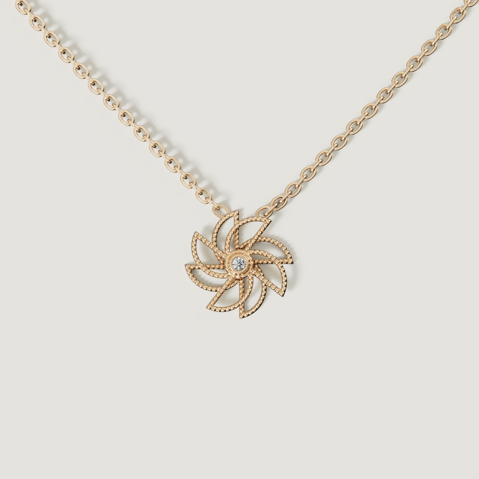 Bliss 18K Yellow Gold Diamond Necklace