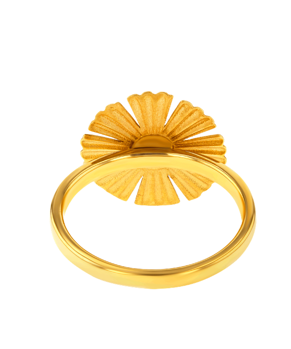 Sunkiss Turquoise Ring in 18K Yellow Gold