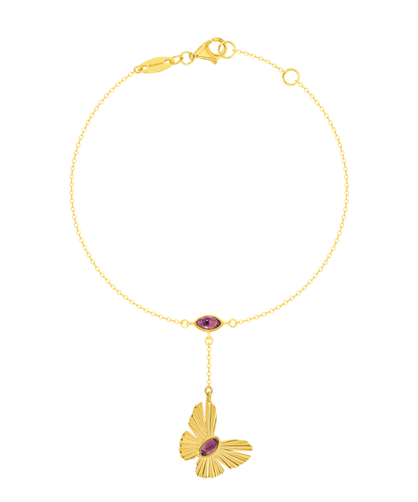 Sunkiss Drop Butterfly Bracelet