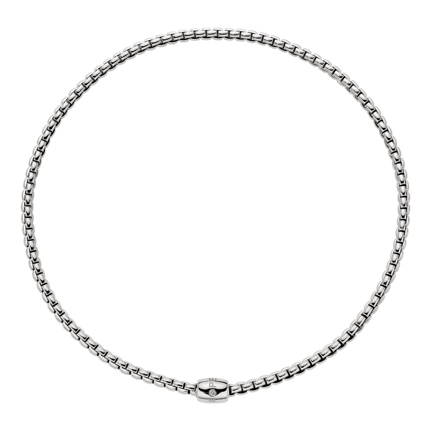 Flex'it Necklace With Ornamental Clasp