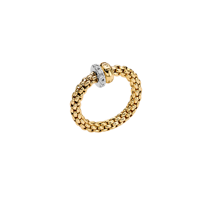 Solo Flex'it Ring With Diamond Pavã‰