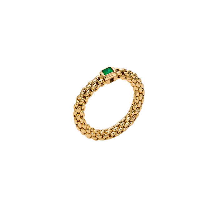 Souls Flex'it Ring With Emerald