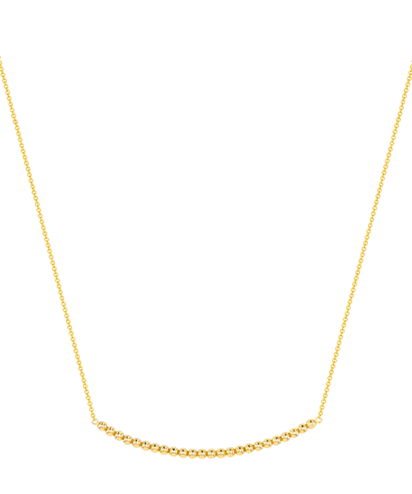 Perla Necklace in 18K Yellow Gold