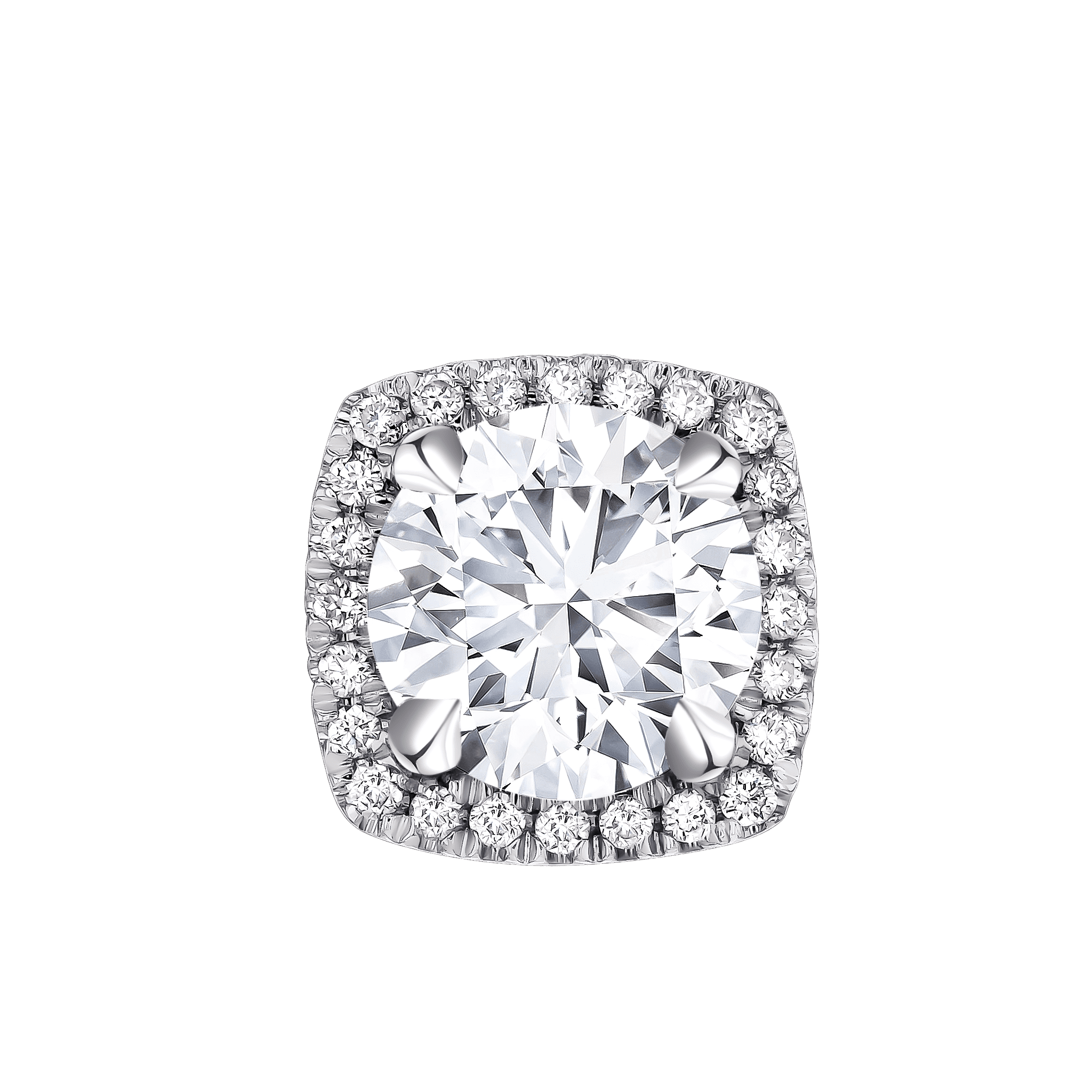 Revelation 18k White Gold Lab Grown Diamond Earrings