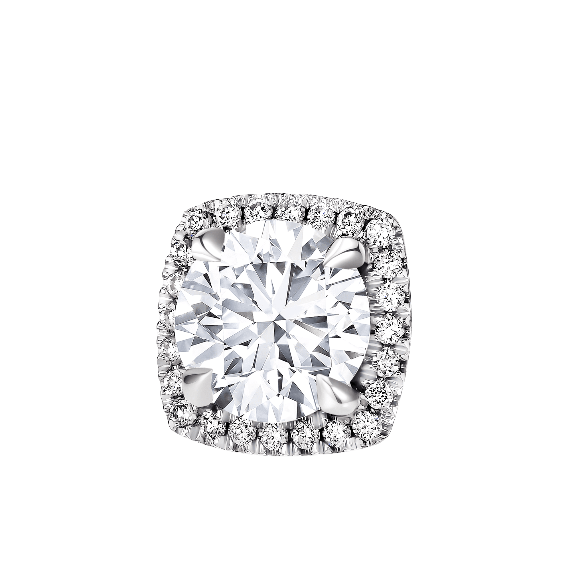 Revelation 18k White Gold Lab Grown Diamond Earrings