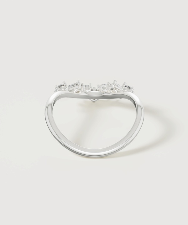 Sparkles 18k White Gold Diamond Ring