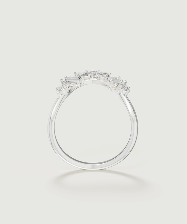 Sparkles 18k White Gold Diamond Ring