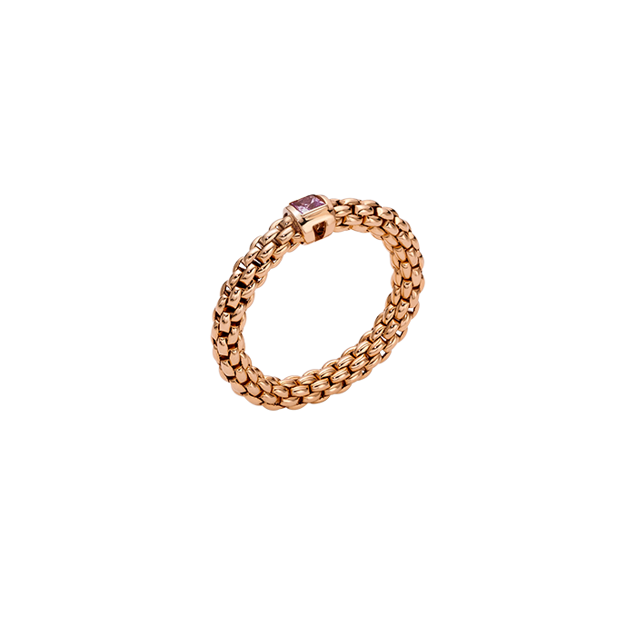 Souls Flex'it Ring With A Pink Sapphire