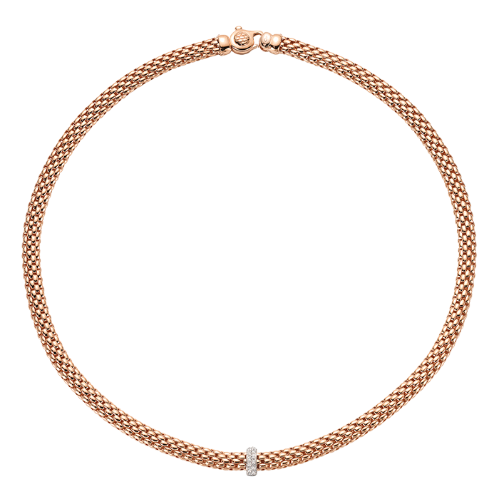Vendome Necklace With Diamonds